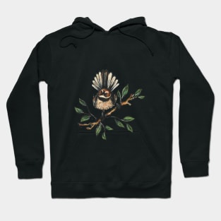 Fantail Bird Hoodie